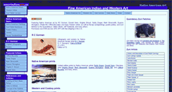 Desktop Screenshot of amerindianarts.us